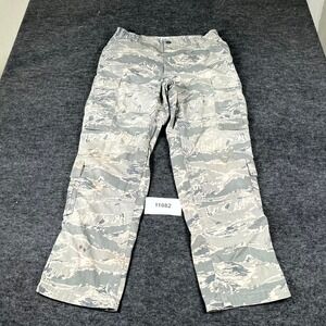 DSCP US Air Force Tiger Cargo Pants Mens 34S Green Camouflage Military Utility